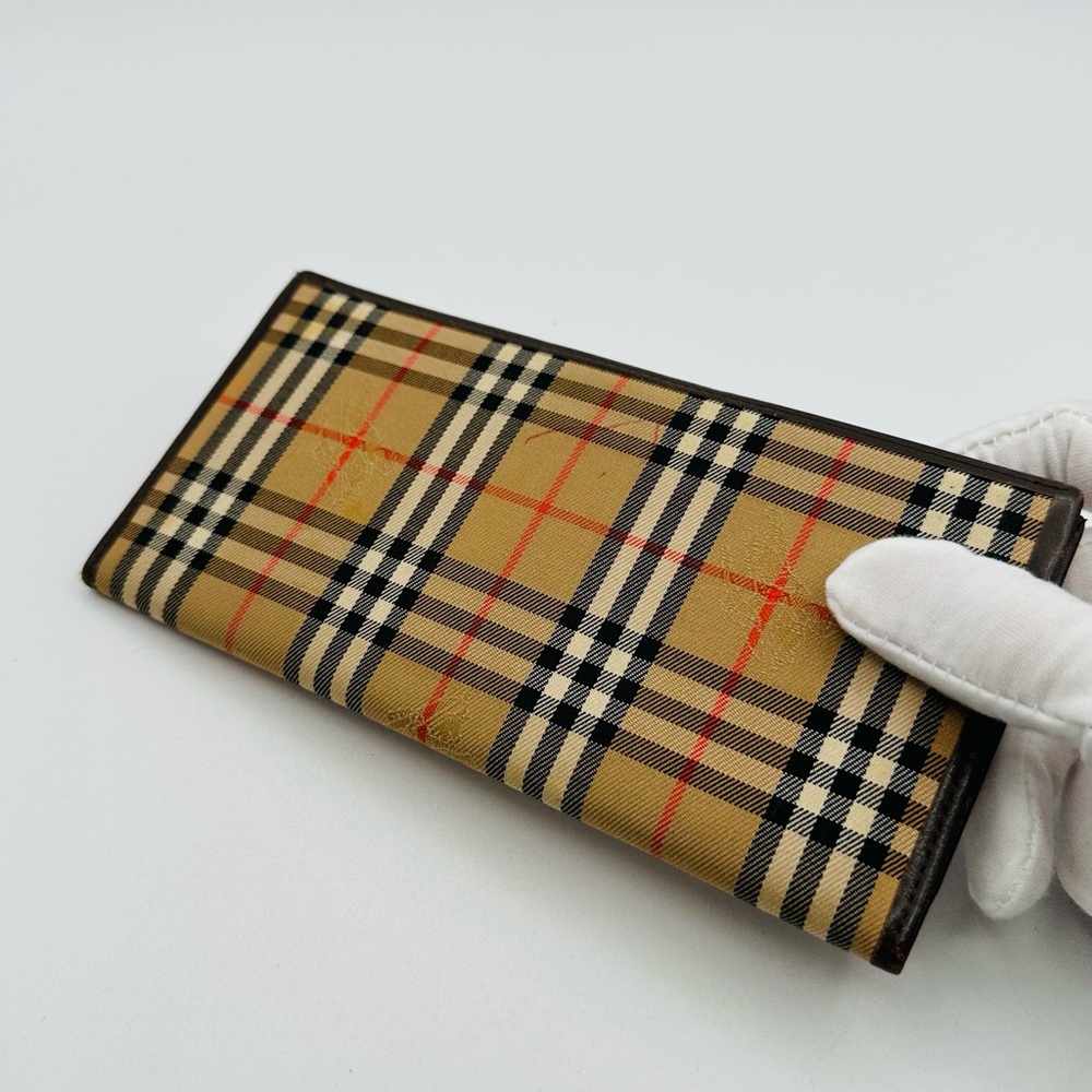 Burberry Nova Check Long Wallet - Picture 4 of 11